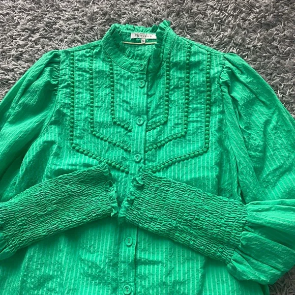 Nk Nukus Green Blouse - Picture 3 of 8